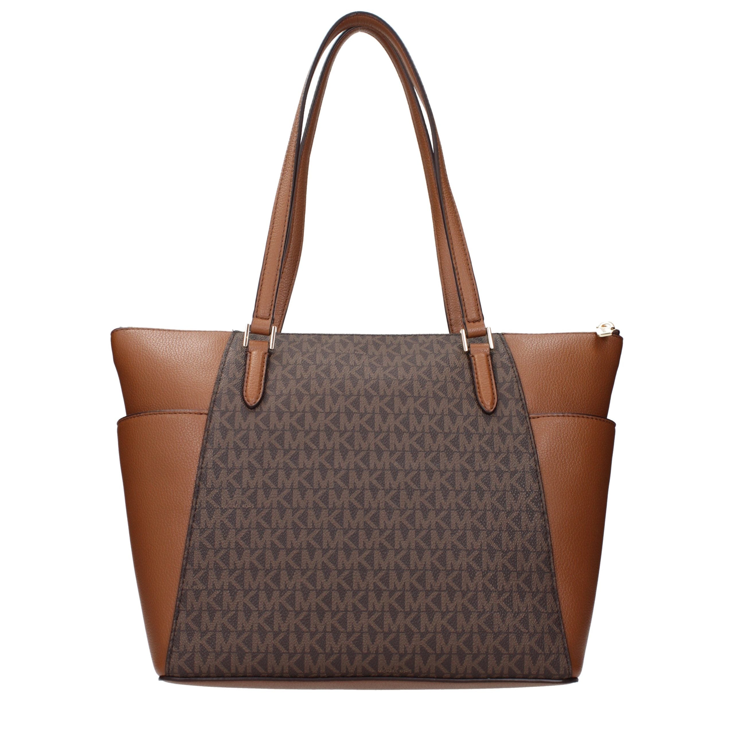 Michael Kors Brown Charlotte Tote Bag