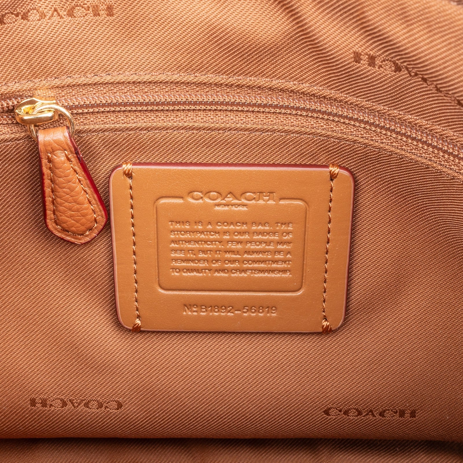 Coach Pebbled Leather Cary Shoulder Crossbody Bag