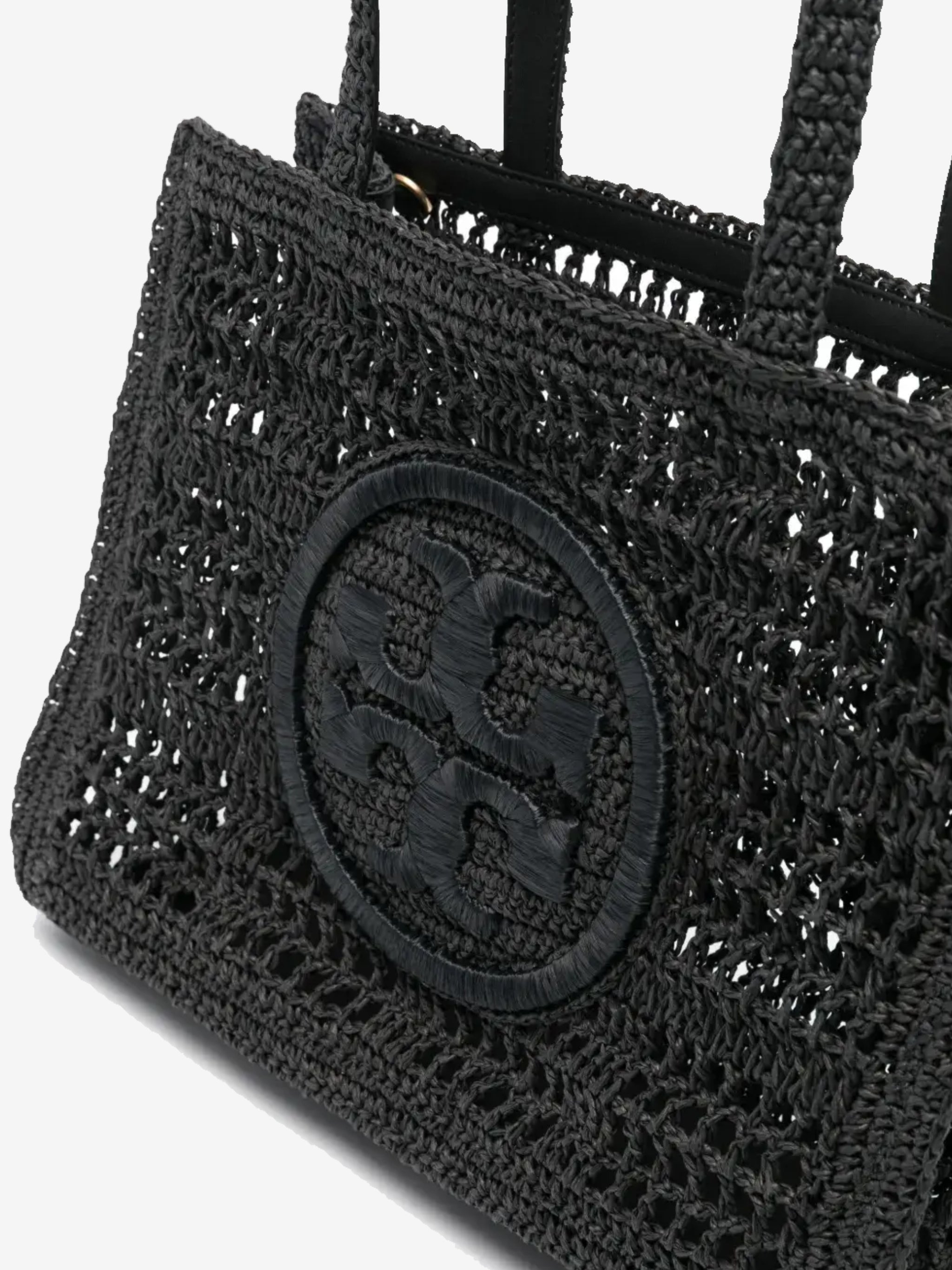 TORY BURCH - Women Ella Hand-Crocheted Small Tote