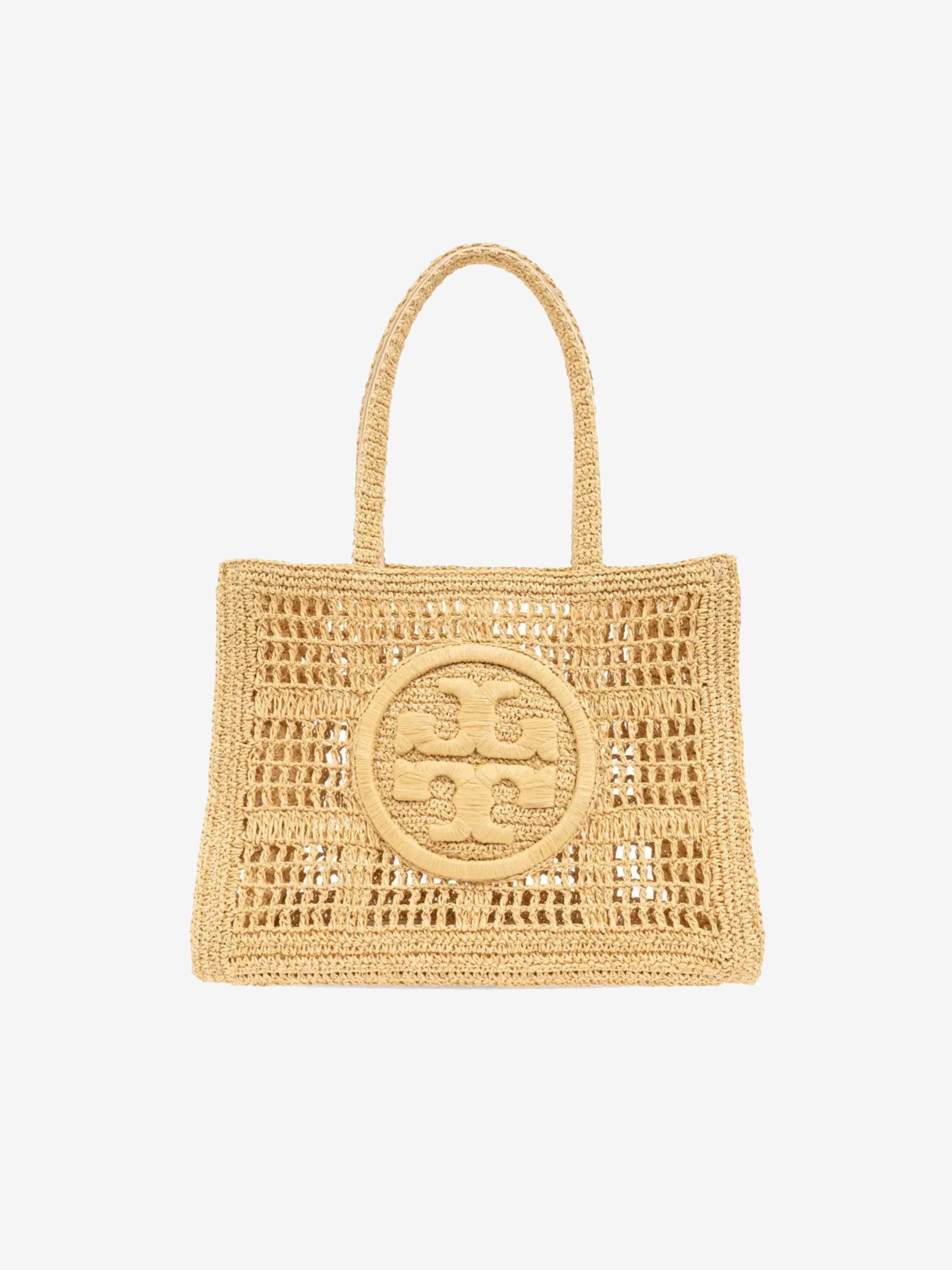 TORY BURCH - Women Ella Hand-Crocheted Small Tote