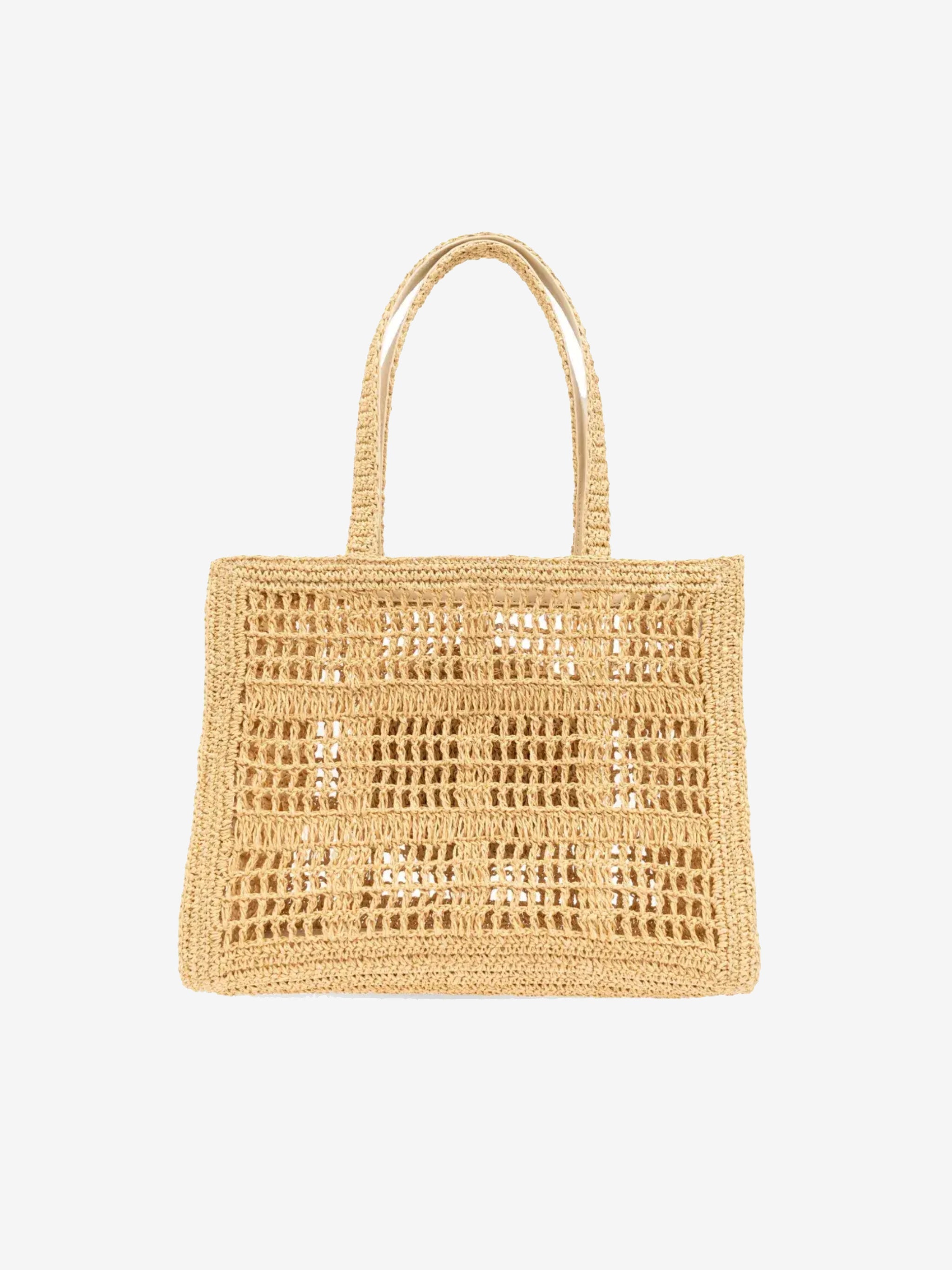TORY BURCH - Women Ella Hand-Crocheted Small Tote