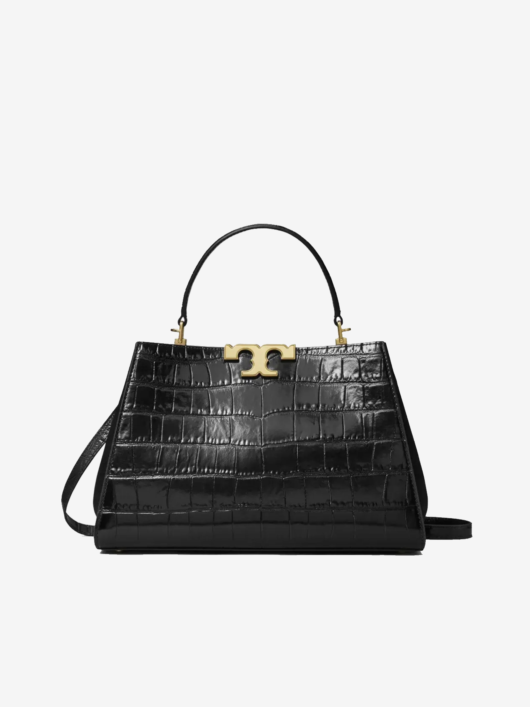 TORY BURCH - Women Eleanor Croc Embossed Satchel Bag