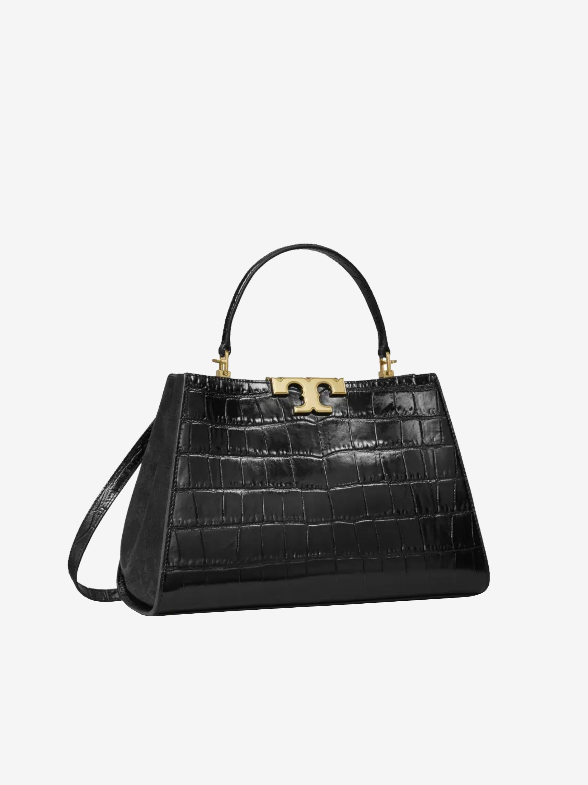 TORY BURCH - Women Eleanor Croc Embossed Satchel Bag
