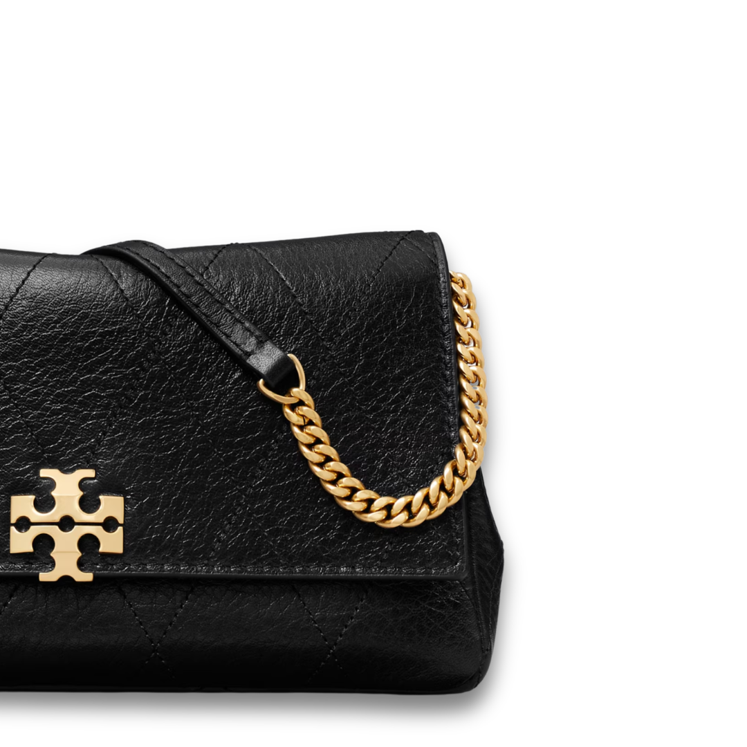 Tory Burch Charlie Quilted Chain Wallet