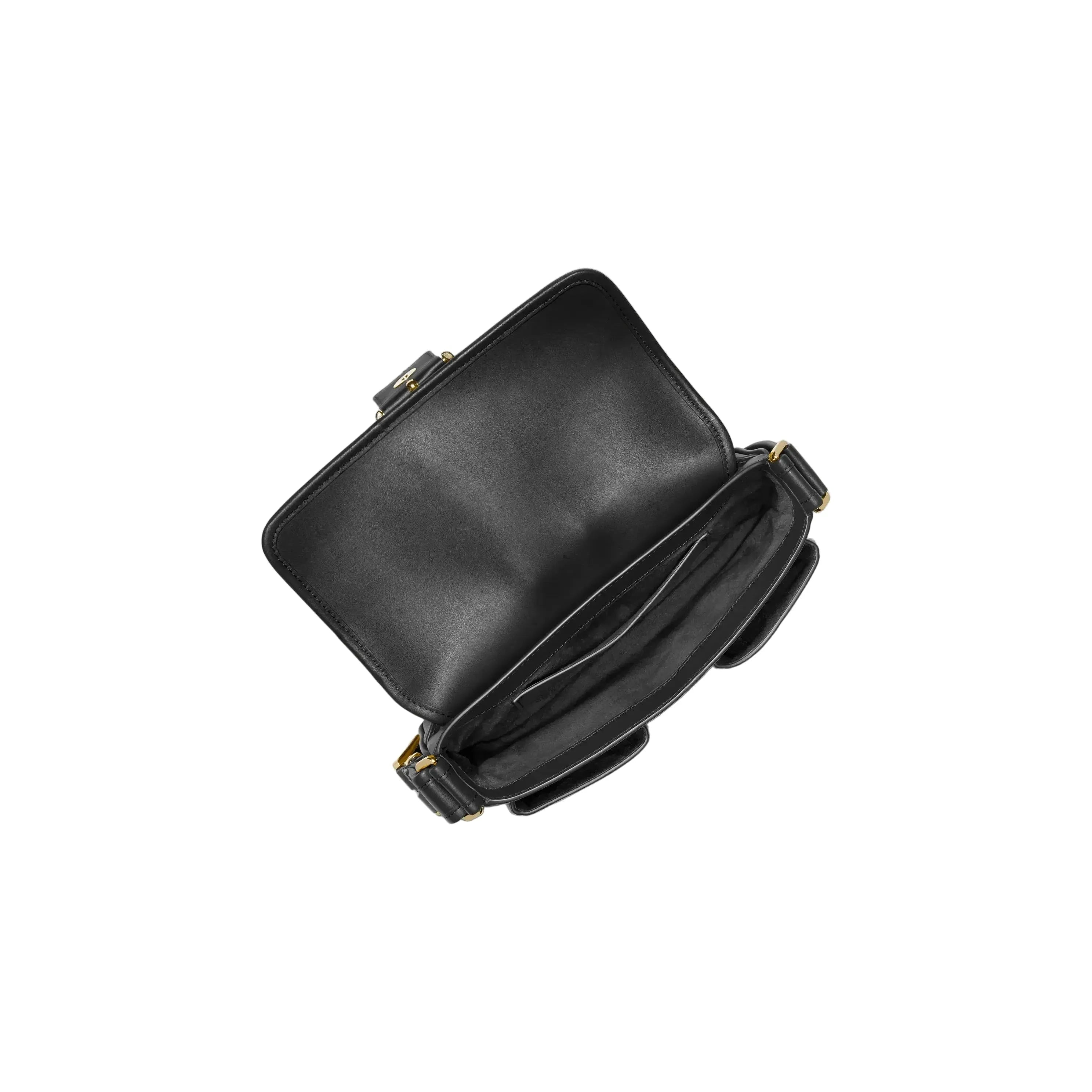 Michael Kors Colby Medium Leather Shoulder Bag, Black