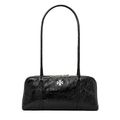 Tory Burch Women's Crinkle Leather Small Marshmallow Satchel