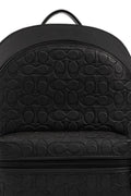 Coach Monogram Embossed Backpack