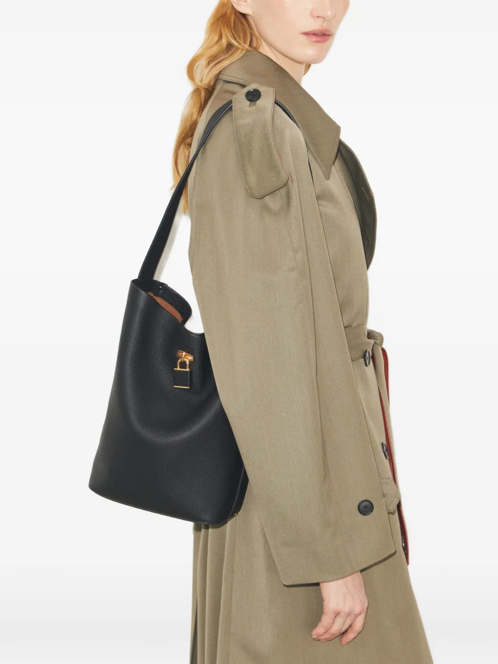 TORY BURCH - Women Lock Slim Bucket Bag