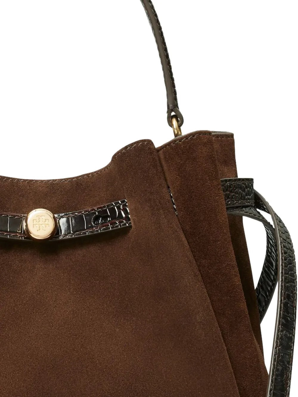 TORY BURCH - Women Romy Suede Bucket Bag