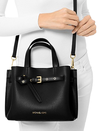Michael Michael Kors Emilia Small Pebbled Leather Satchel