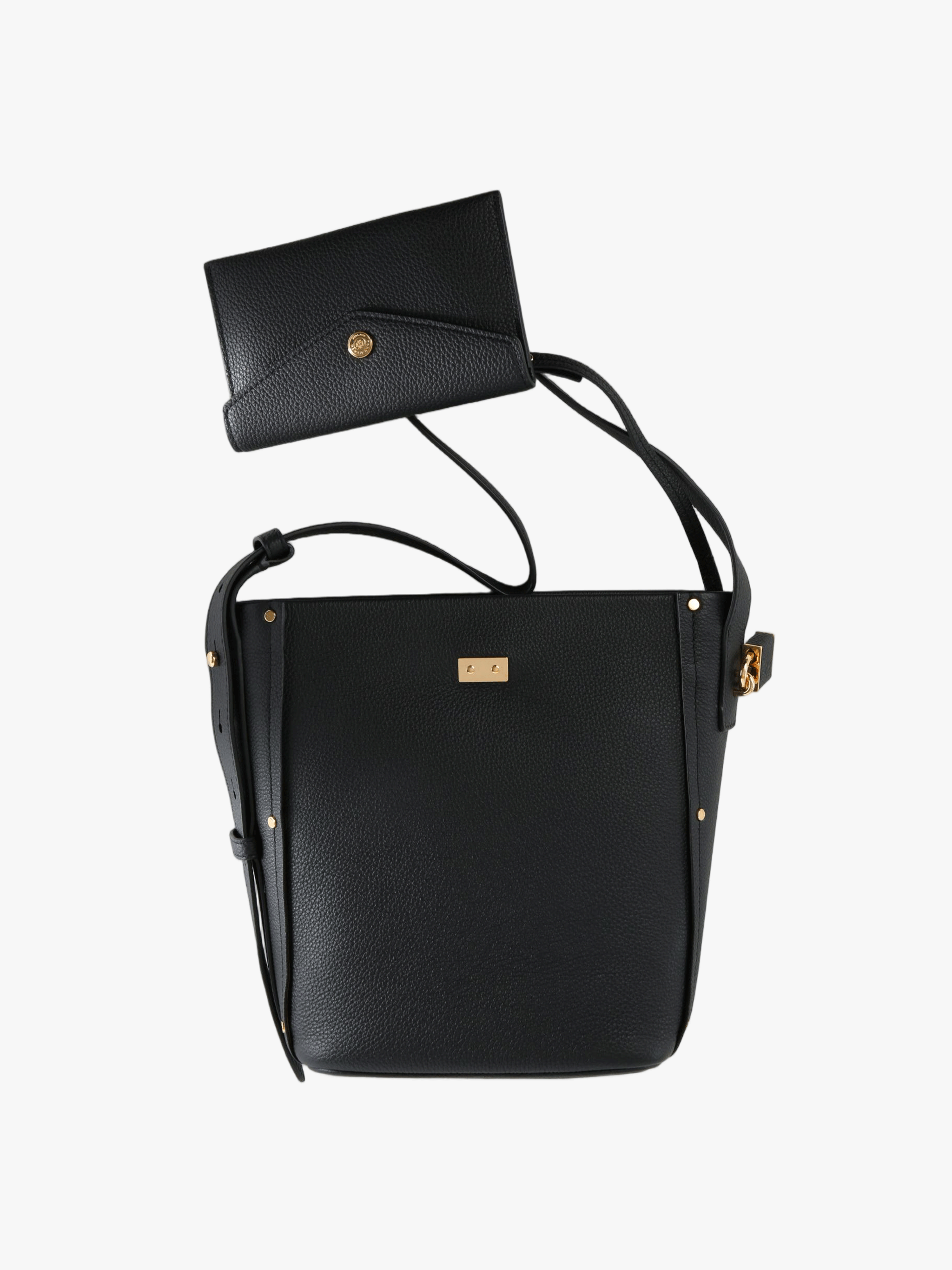 TORY BURCH - Women Lock Slim Medium Bucket Bag