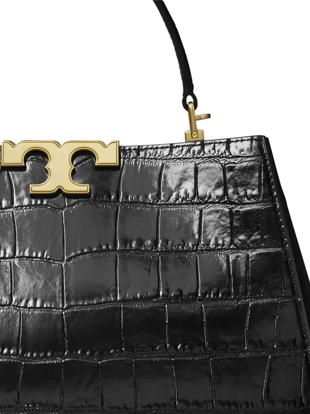 TORY BURCH - Women Eleanor Croc Embossed Satchel Bag