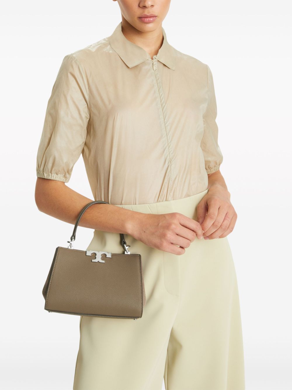 TORY BURCH - Women Eleanor Pebbled Mini Satchel