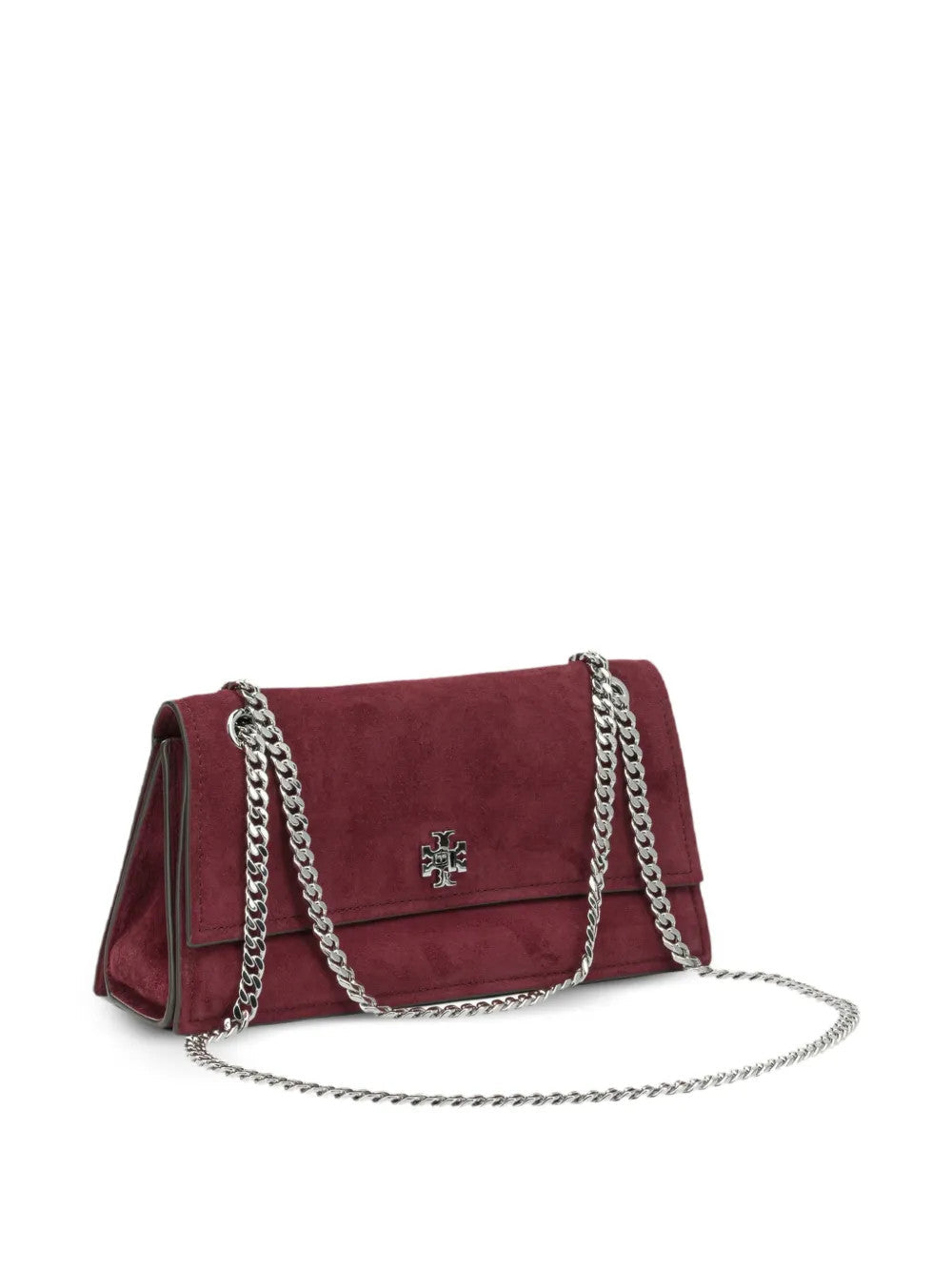 TORY BURCH - Women Kira Turnlock Suede Shoulder Bag